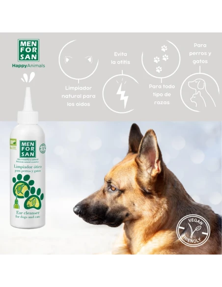 Limpiador para oidos MENFORSAN 125 ml|Complementos para aves