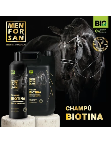 Champú para caballos con biotina MENFORSAN 1 litro