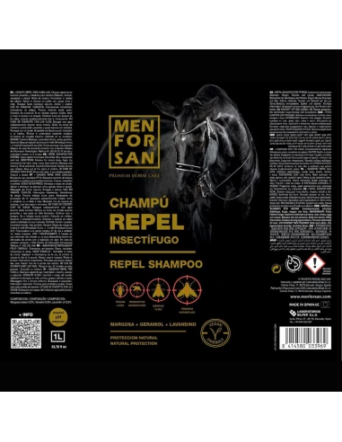 HORSE SHAMPOO INSECT REPELLENT MFS 1 LT