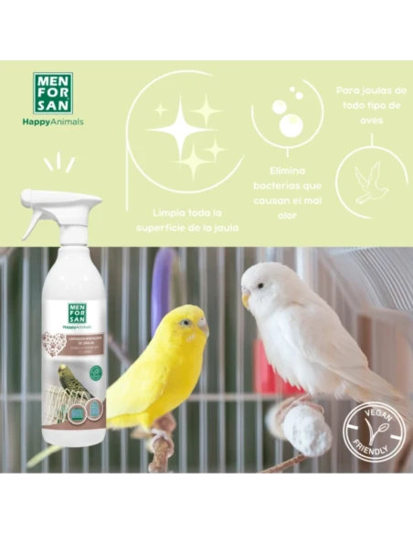 Higienizante limpiador para jaulas MENFORSAN 750 ml|Complementos para aves