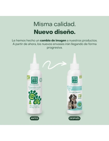 Nettoyant pour les yeux pour hommespour chiens et chats