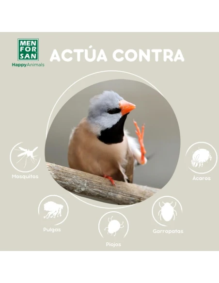Insecticida antiparasitario externo para aves MENFORSAN 750 ml