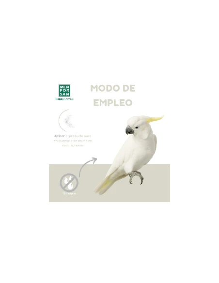Insecticida antiparasitario externo para aves MENFORSAN 750 ml