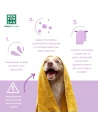 shampoo of pleasant perfume that scares away all kinds of parasites in our dog