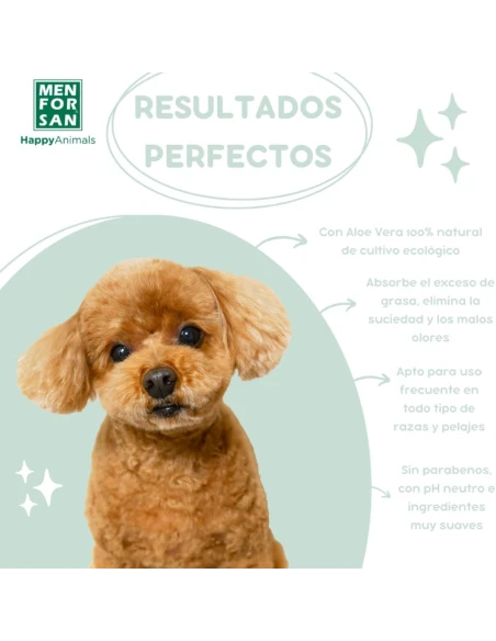 Foam shampoo for cats and dogs, based on Aloe Vera