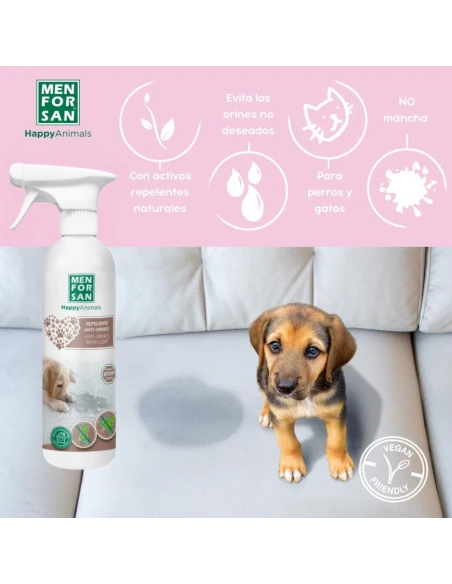 Répulsif anti urine à l'extérieur pour chiens et chats