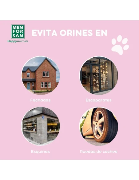 Répulsif anti urine à l'extérieur pour chiens et chats
