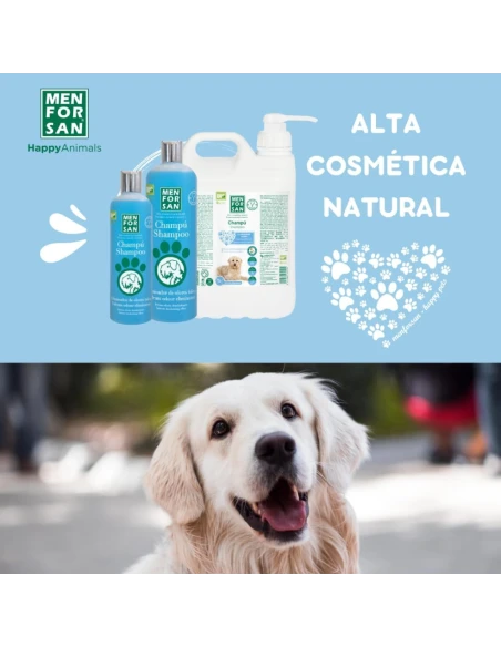 Menforsan dog shampoo to eliminate odors
