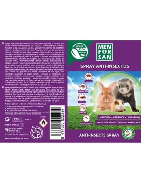 Buy menforsan 125ml rodent anti-parasites