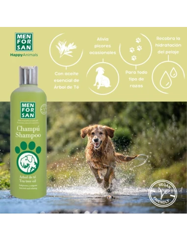 Shampoo Menforsan the tea tree 300 ml