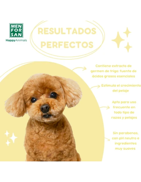 shampoo Menforsan for puppies with wheat germ 300 ml