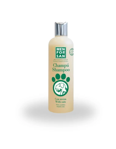 Shampoo Menforsan with oatmeal natural 300 ml