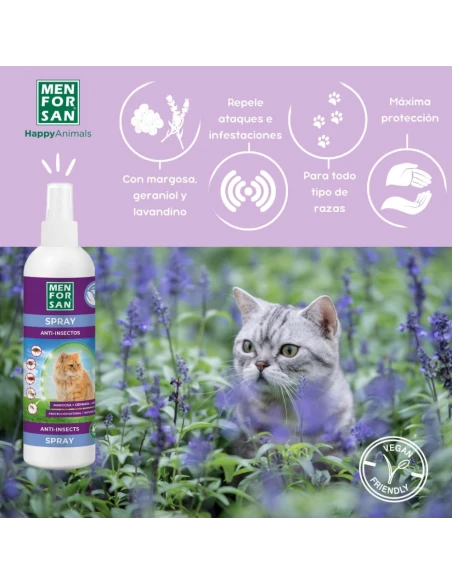 Menforsan antiparsite cat insecticide spray