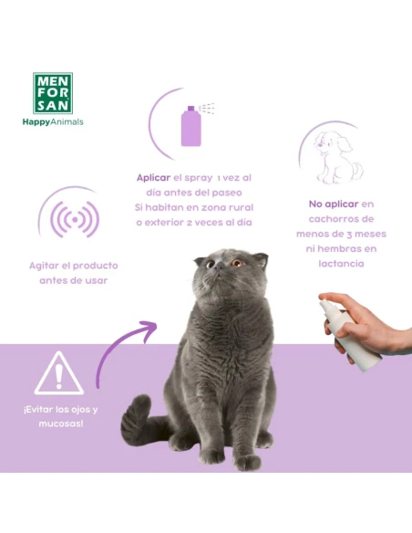 Menforsan antiparsite cat insecticide spray