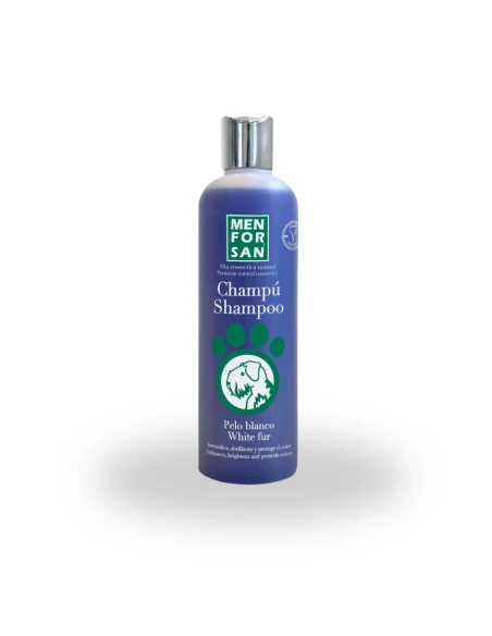 SHAMPOOING MENFORSAN POUR LES CHIENS DE CHEVEUX BLANCS 300 ML