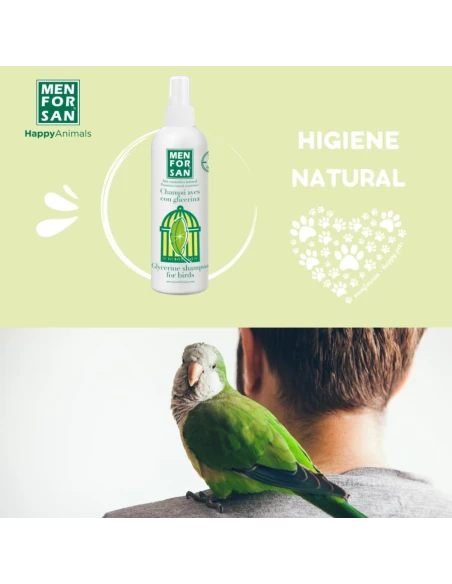 Champú para Aves con glicerina MENFORSAN 125 ML