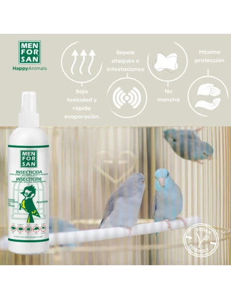 Spray insecticide Menforsan antiparasitaires pour oiseaux