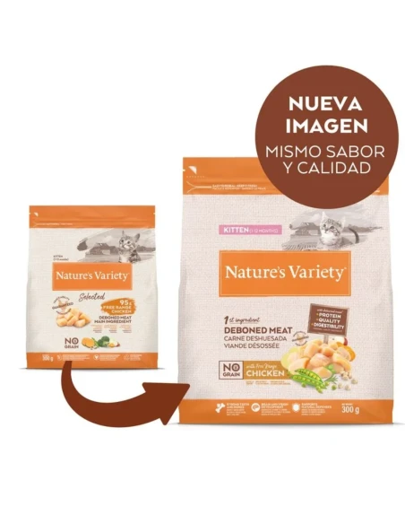 Feed for kittens Nature's Variety Selected 1, 25 kg