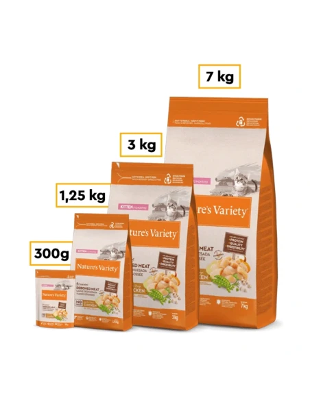 Comida para Gatitos NATURES VARIETY Kitten No Grain Pollo 1,25kg|Complementos para aves