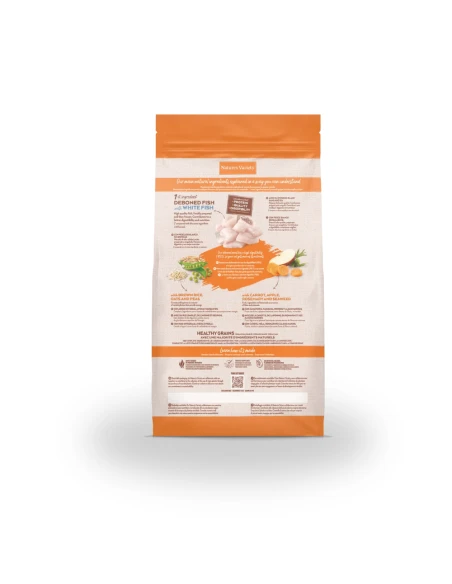 Comida para Gato Esterilizado NATURES VARIETY Healthy Grain de Pescado Blanco 3kg