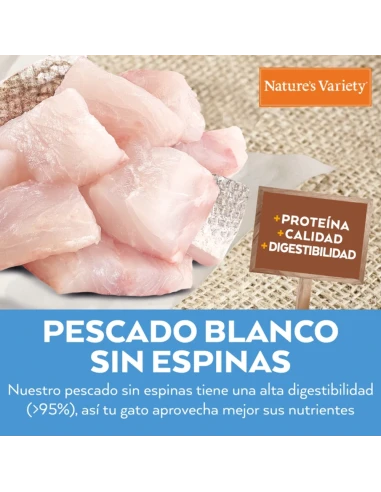 Comida para Gatito NATURES VARIETY Kitten Healthy Grain de Pescado 1,25kg