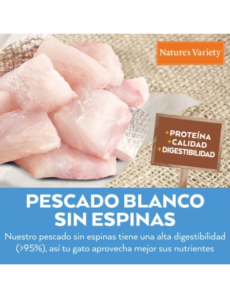 Comida para Gatito NATURES VARIETY Kitten Healthy Grain de Pescado 1,25kg|Complementos para aves