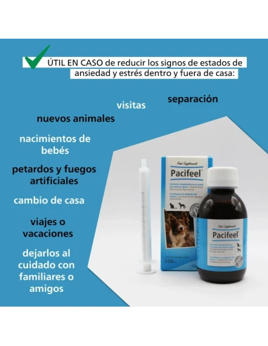 Jarabe Relajante para perros y gatos PACIFEEL 100 ml Heel