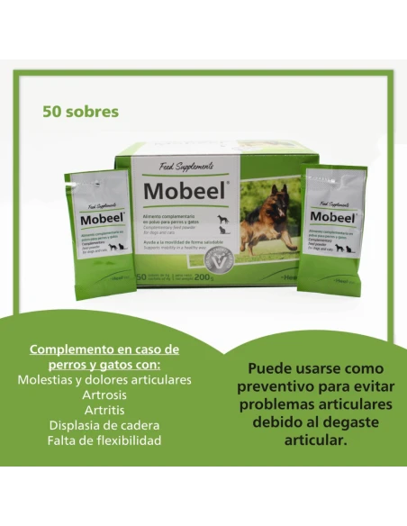 Heel Mobeel is a supplement powder for cats and dogs that help the disabled in a healthy way.