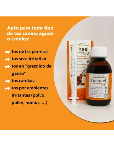 Jarabe para la tos en perros TUSHEEL HEEL 150 ml