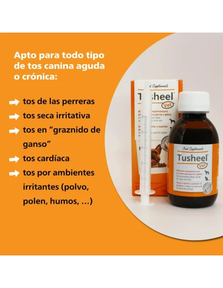 Jarabe para la tos en perros TUSHEEL HEEL 150 ml
