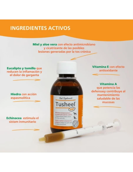 Jarabe para la tos en perros TUSHEEL HEEL 150 ml