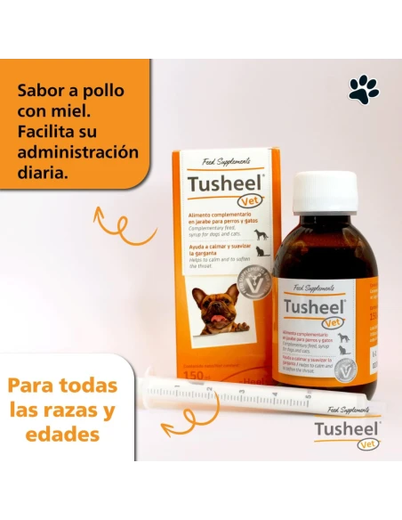 Jarabe para la tos en perros TUSHEEL HEEL 150 ml