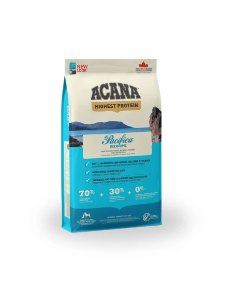 Pienso para Perro ACANA pacifica de Pescado 11,4kg|Complementos para aves