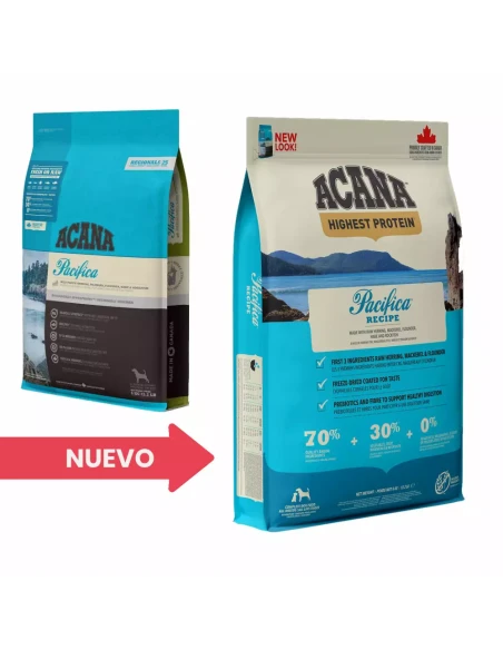 Pienso para Perro ACANA pacifica de Pescado 11,4kg|Complementos para aves