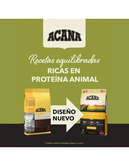 Pienso para Cachorro ACANA Puppy Heritage 11,4kg|Complementos para aves