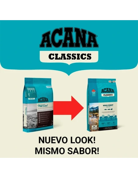 Pienso para Perro ACANA Wild Coast de Pescado 14,5kg