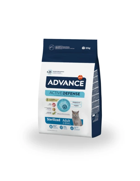 ADVANCE Esterilizados con Pavo | Control Peso y Salud Urinaria
