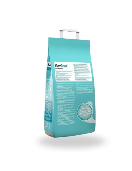 SANICAT Clumping Oxygen Marsella – Arena Aglomerante para Gatos – 10 L