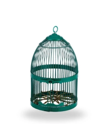 Jaula de perdiz clásica, plastico verde