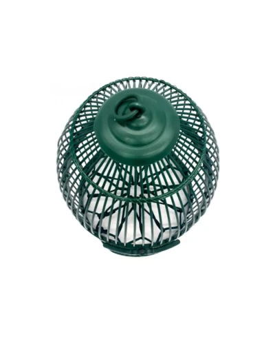 Jaula de perdiz clásica, plastico verde