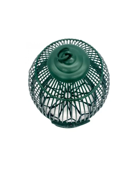 Jaula de perdiz clásica, plastico verde
