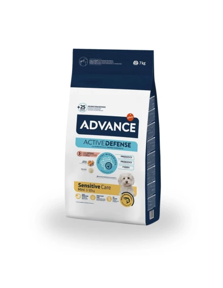 Pienso para Perro Mini ADVANCE Sensitive 3kg|Complementos para aves