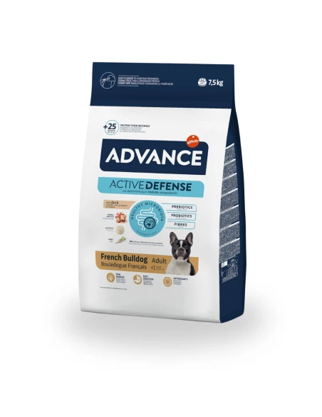 Pienso para Perro ADVANCE Bulldog Frances 7.5 kg|Complementos para aves
