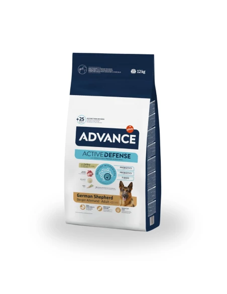 Pienso para Perro ADVANCE German Sheperd 12kg|Complementos para aves
