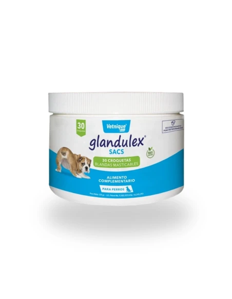 Suplemento digestivo Glandulex Sacs JT PHARMA 30 Croquetas|Complementos para aves