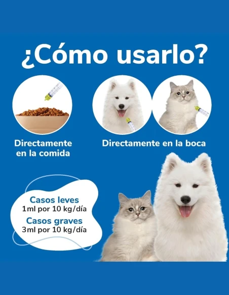 Suplemento para Problemas Dermatologicos HI FARMAX Omnicutis 200ml con Jeringa|Complementos para aves
