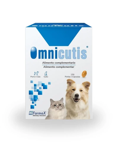 Suplemento para Problemas Dermatologicos HI FARMAX Omnicutis 150 Capsulas