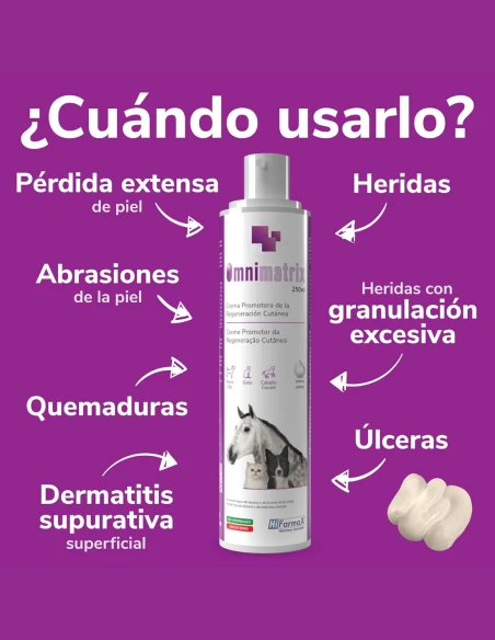 Spray Cicatrizante para Animales HI FARMAX Omnimatrix 250ml|Complementos para aves