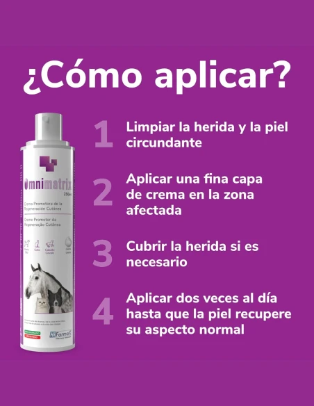 Spray Cicatrizante para Animales HI FARMAX Omnimatrix 250ml|Complementos para aves