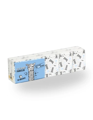 Pañuelos Pocket Sensitive LA LLAMA 10 uds.